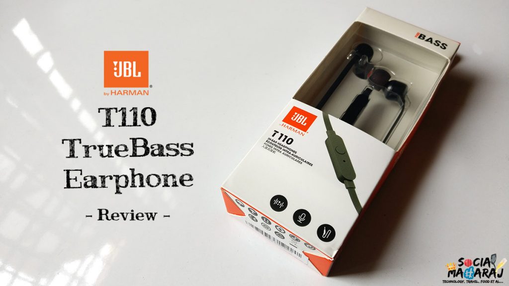 JBL T110 Pure Bass earphones review.
