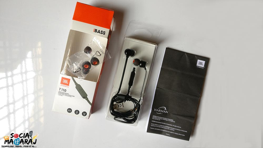 Love your music ? Here's a review of JBL T110 Pure Bass earphones