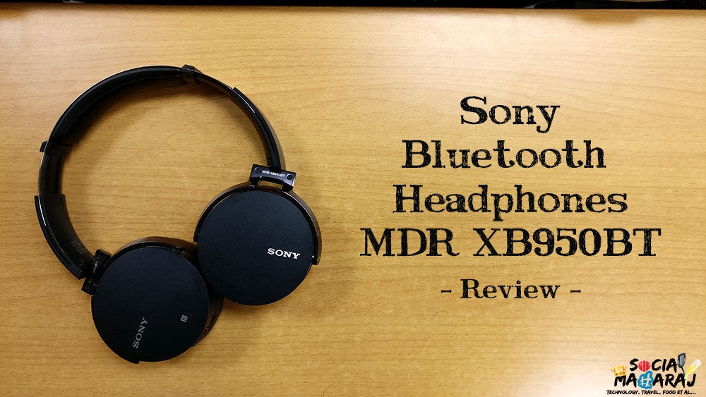 Powerful Sony MDR XB950BT Bluetooth Headphones