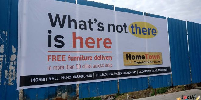 HomeTown vs IKEA - Ambush Marketing in Hyderabad
