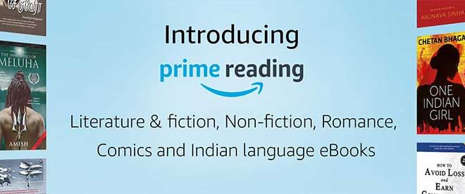 Unlimited Reading with Amazon Prime Reading. Now in India