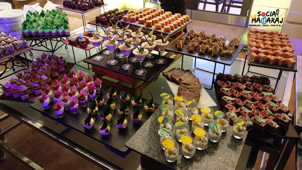 The videsi Desserts on display