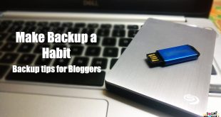 Make Backup a Habit - Backup Tips for Bloggers