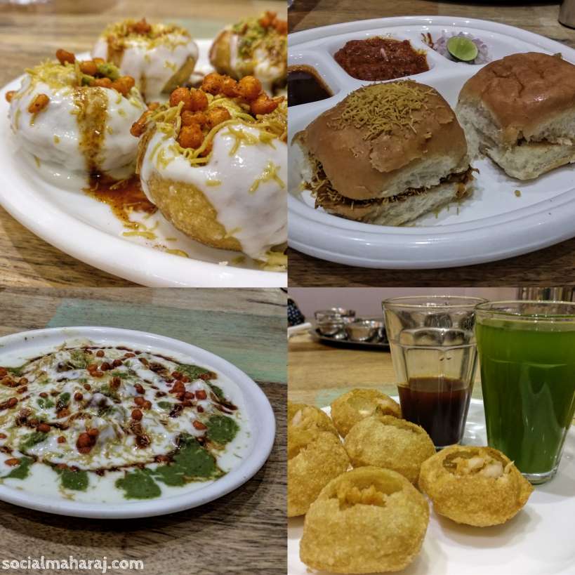 Ohri's Chowpatti Begumpet - Chat dishes