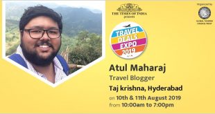 Atulmaharaj at Travel Deals Expo 2019