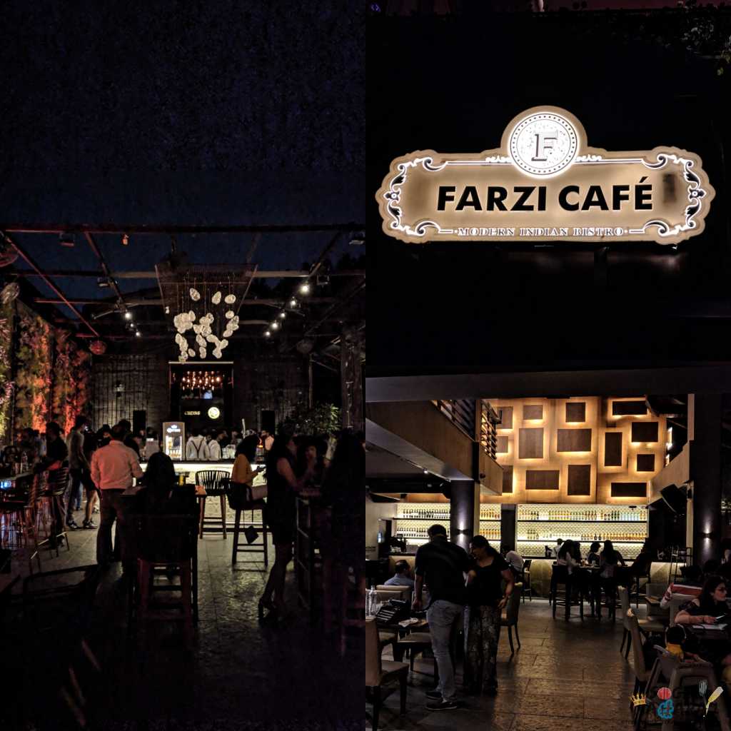 Classy ambiance at Farzi Cafe Hyderabad