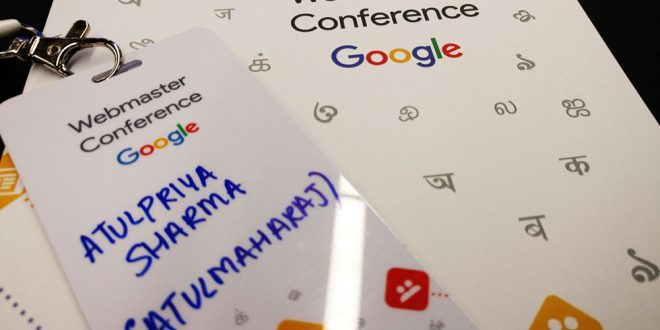 Google Webmaster Conference Hyderabad