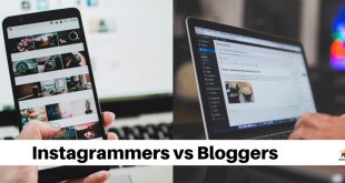 Instagrammers vs Bloggers