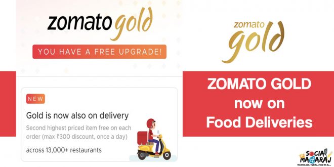 Zomato Gold on Delivery