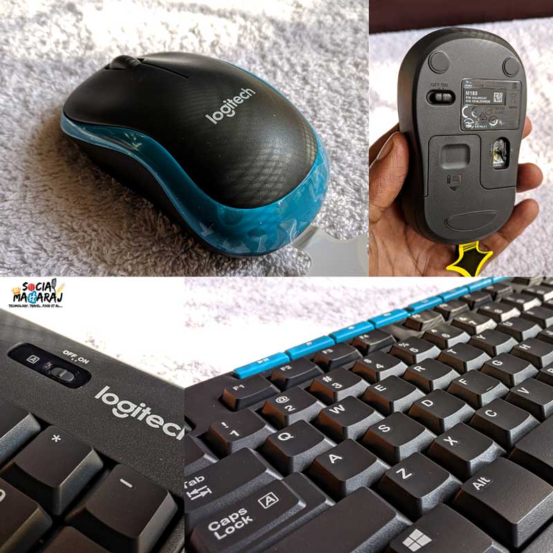 Logitech MK275 Wireless Keyboard & Mouse Combo