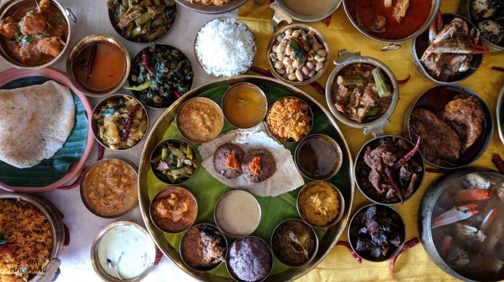 Aha! Rayalaseema Food spread