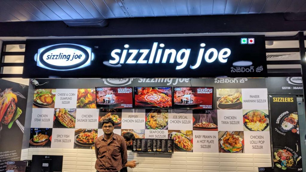 Sizzling Joe Next Galleria Mall HiTech City