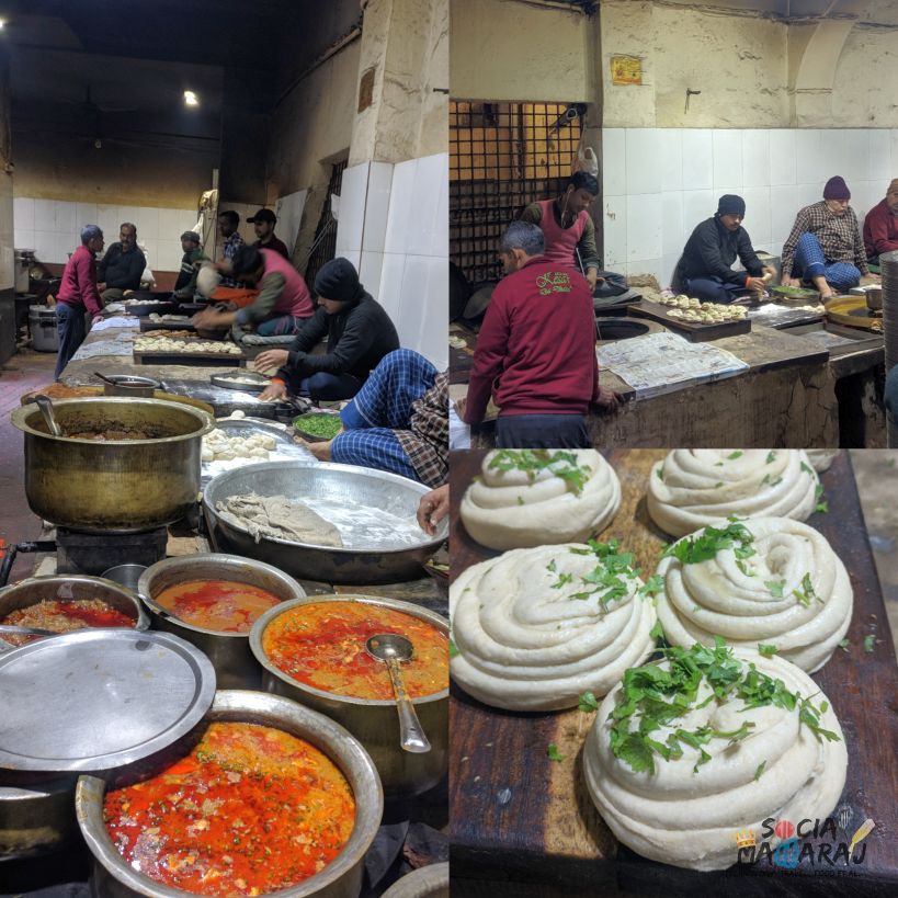 Kitchen at Kesar da Dhaba Amritsar