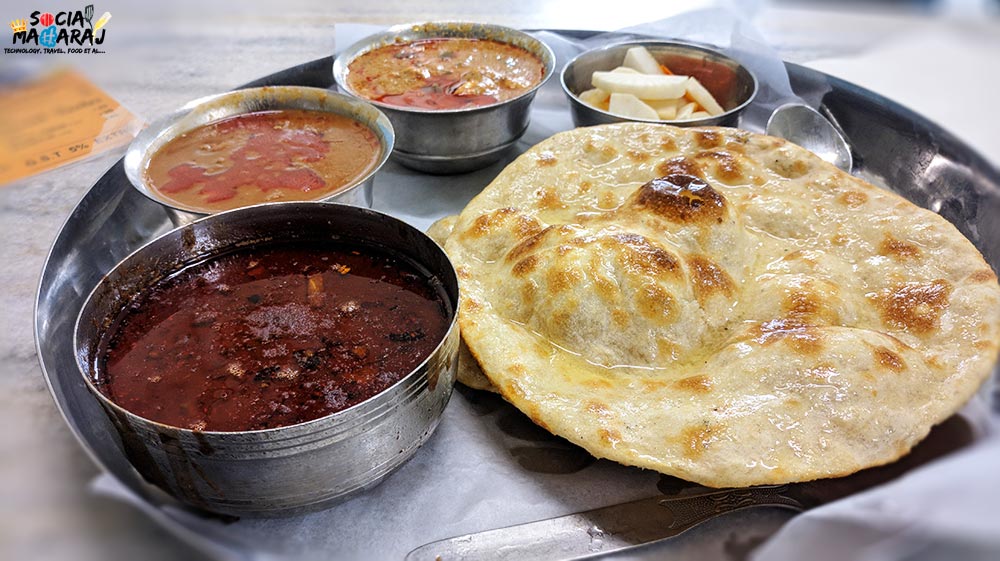 Punjabi Thali at Kesar Da Dhaba Amritsar