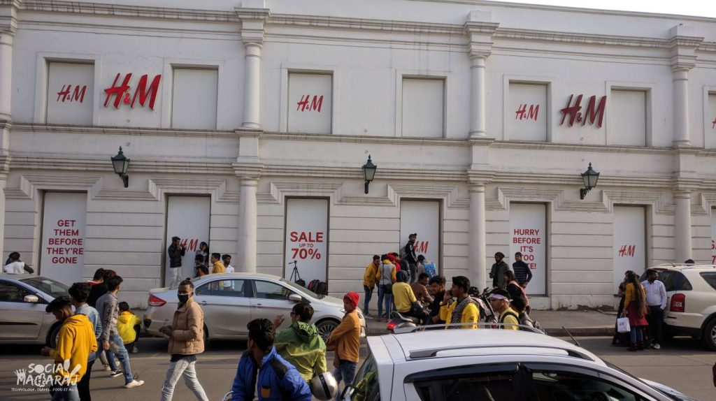 H&m connaught shop place address