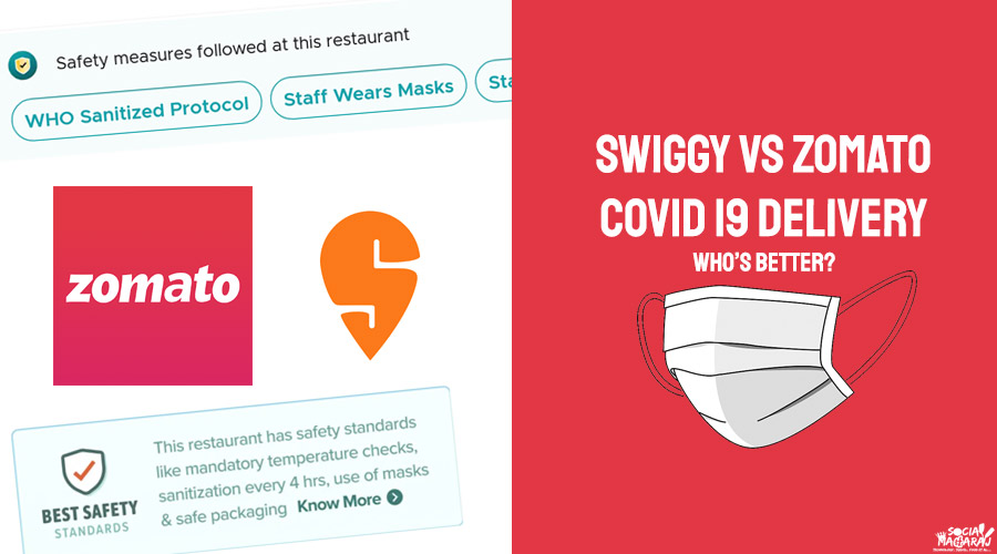 Zomato Covid 19 Delivery | Swiggy Covid 19 Delivery