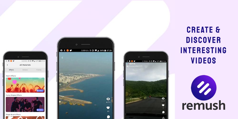 REMUSH TikTok alternative