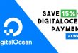Save 15% on DigitalOcean Payments - Always!