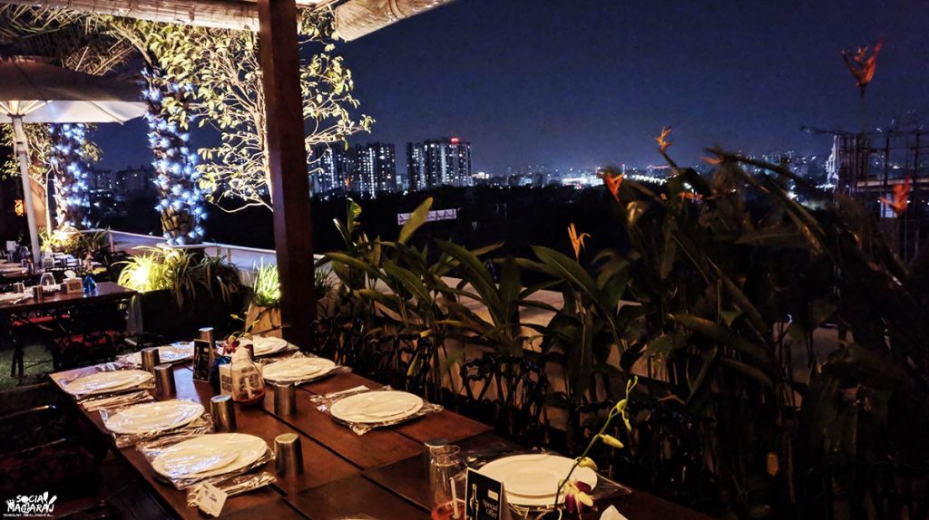 Dinner with a view at Exotica Hitech City Review