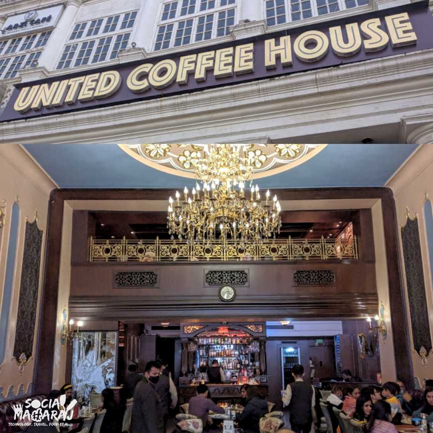 Ambiance at United Coffee House Connaught Place