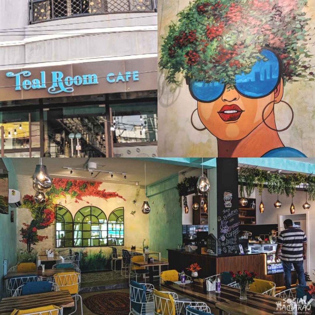 The Teal Room Cafe Ambiance