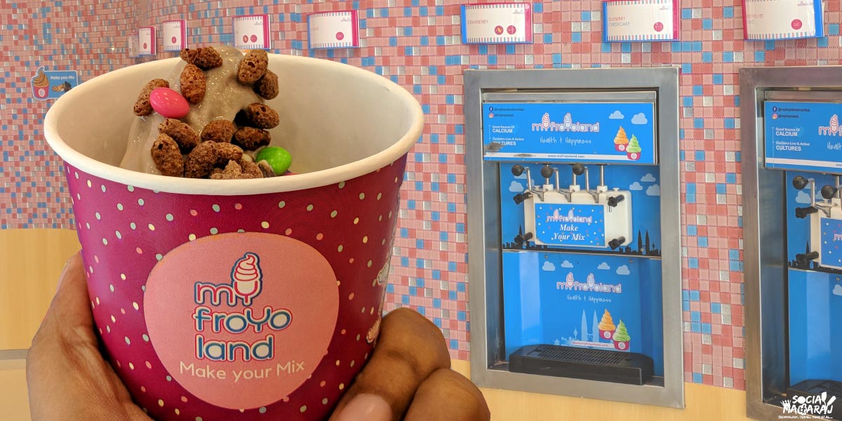 Heavenly Frozen Yogurt ay MyFroyoLand Hyderabad