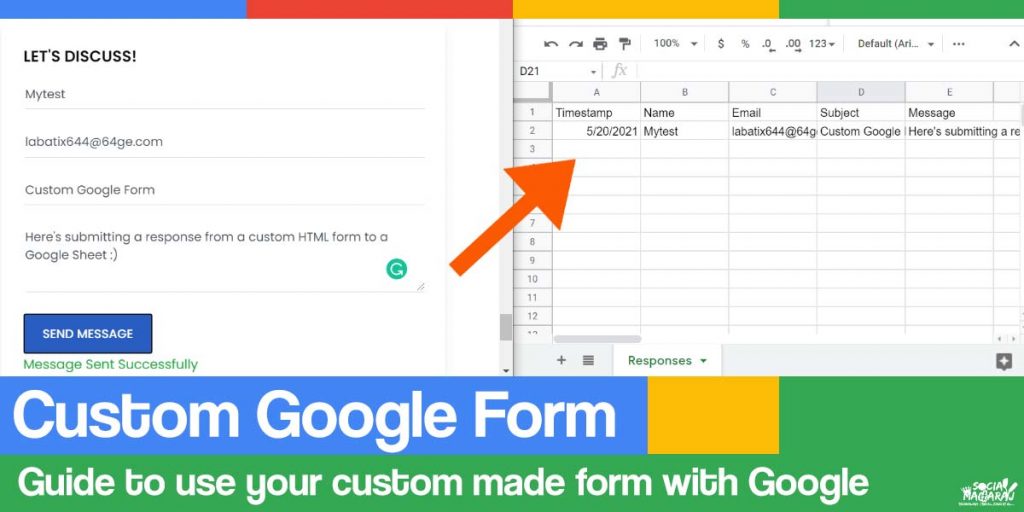 How to create a Custom Google Form