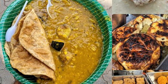 Delicious Dalma, Dahi Bara, Chena Poda at Ram Mandir Tiffins