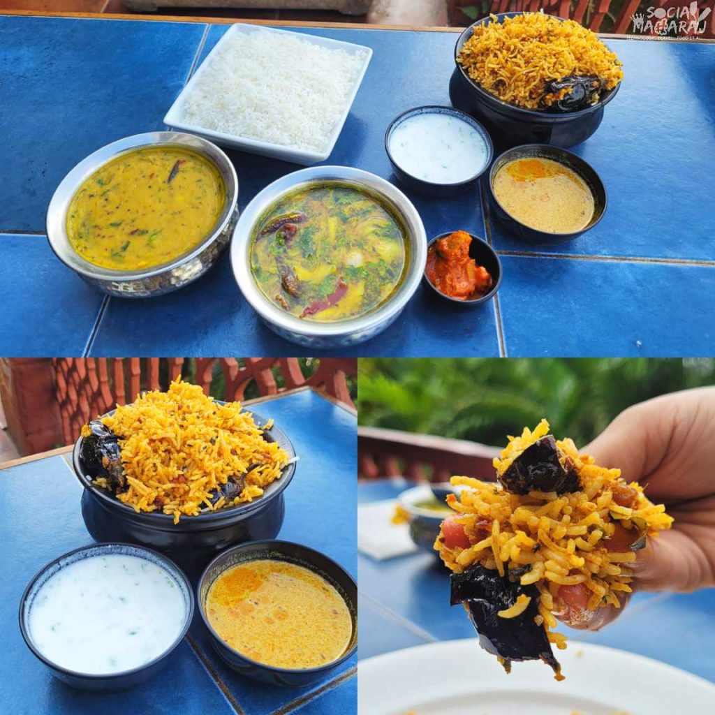 Main Course at Telangana Spice Kitchen