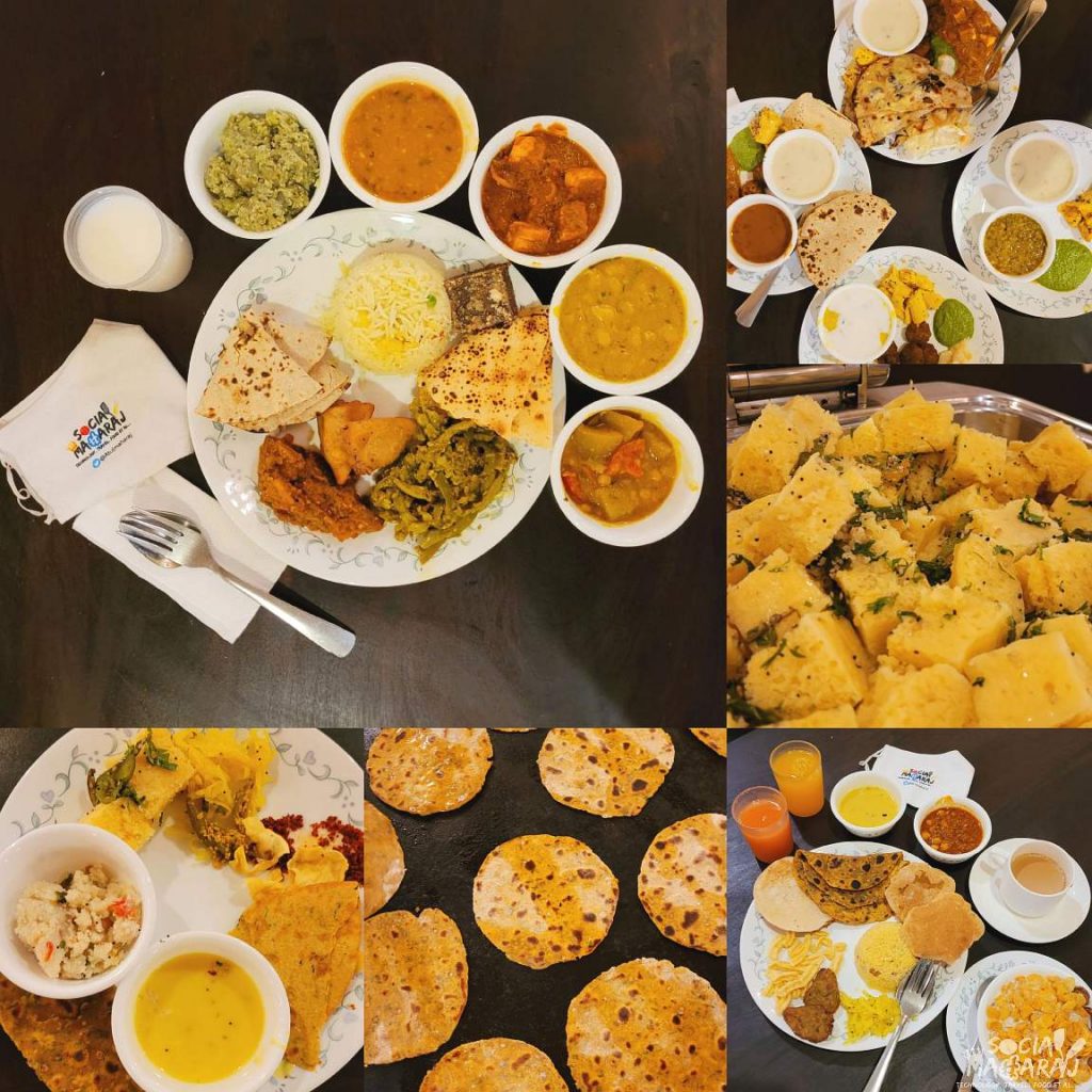 Variety of food at Rann Utsav
