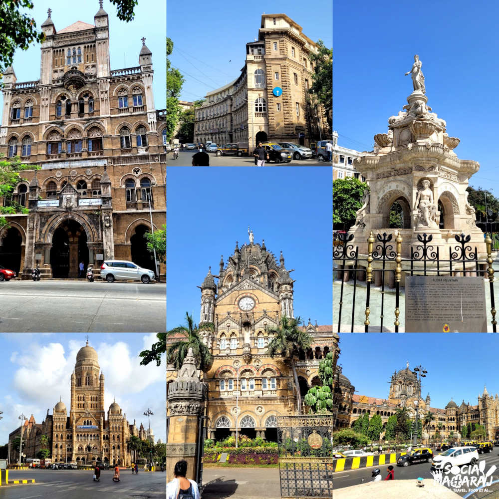 CST & other Gothic buildings in Mumbai