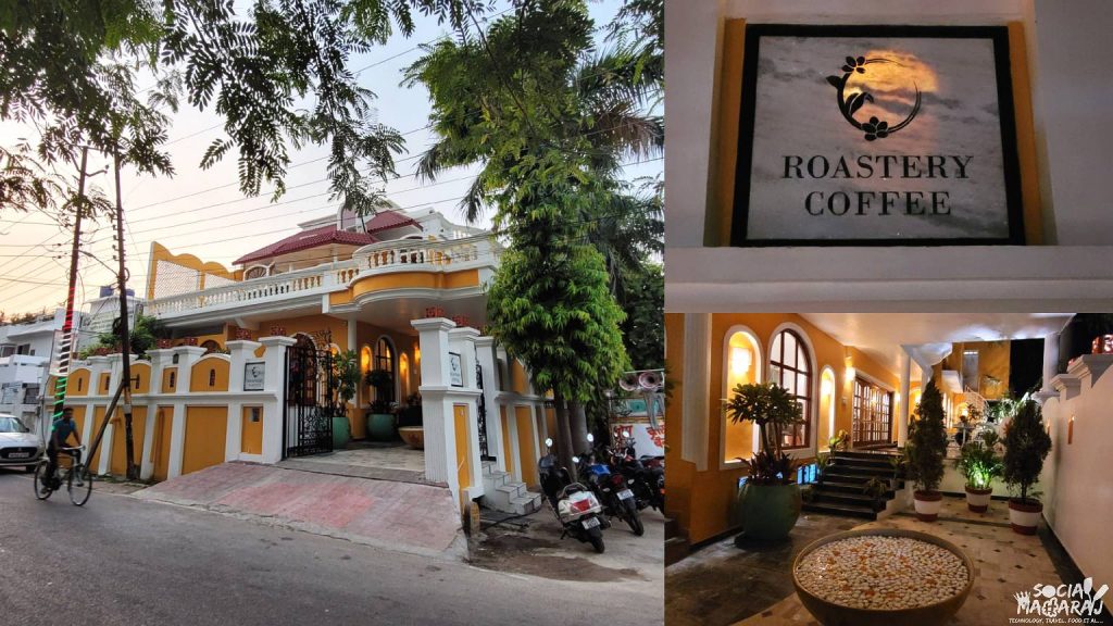 Roastery Coffee House Lucknow ambience.