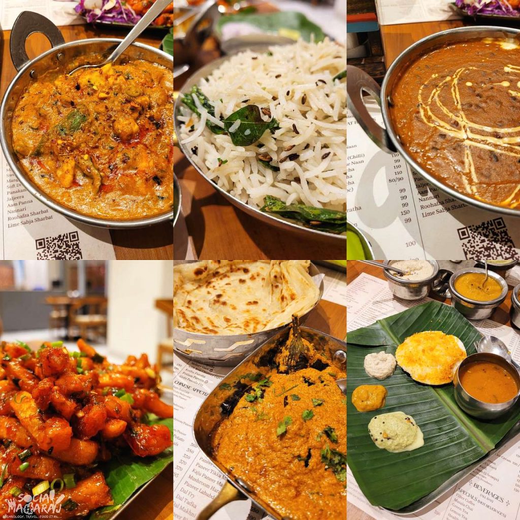 South Indian & Punjabi Dinner at Ishtaa