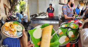 Dosas at Pragathi Tiffin Center