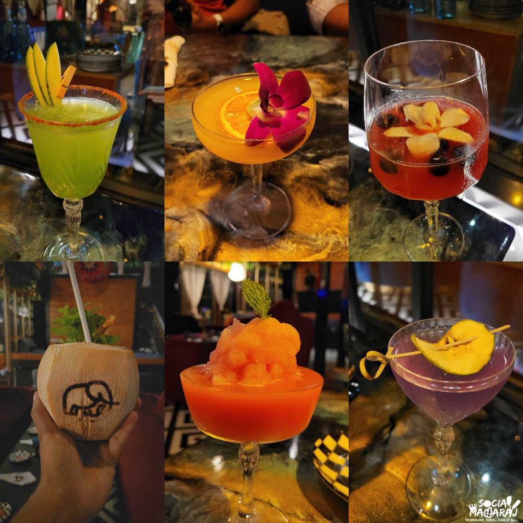 Fresh Mocktails at The Pink Elephant