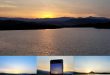 Beautiful sunset in Chikmagalur at Ayyankere Lake