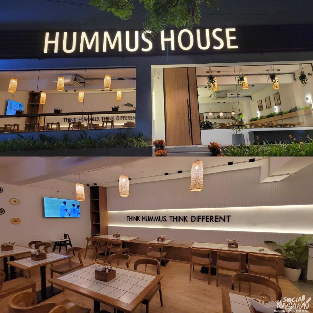 Suave ambience at Hummus House