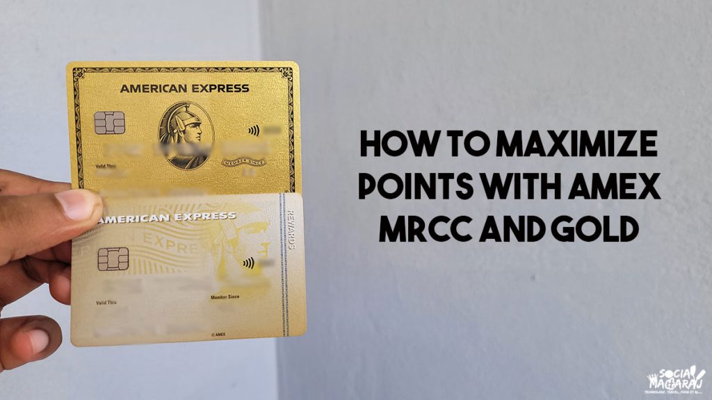 Maximize Reward Points with Amex MRCC and Gold Charge Card
