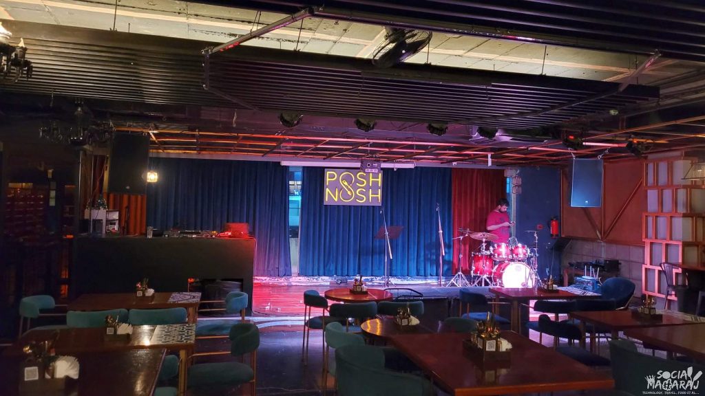 Stage is set for live music Posh Nosh