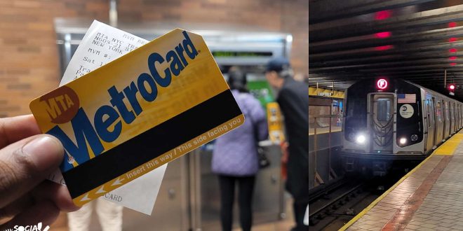 New York Subway Metro Card