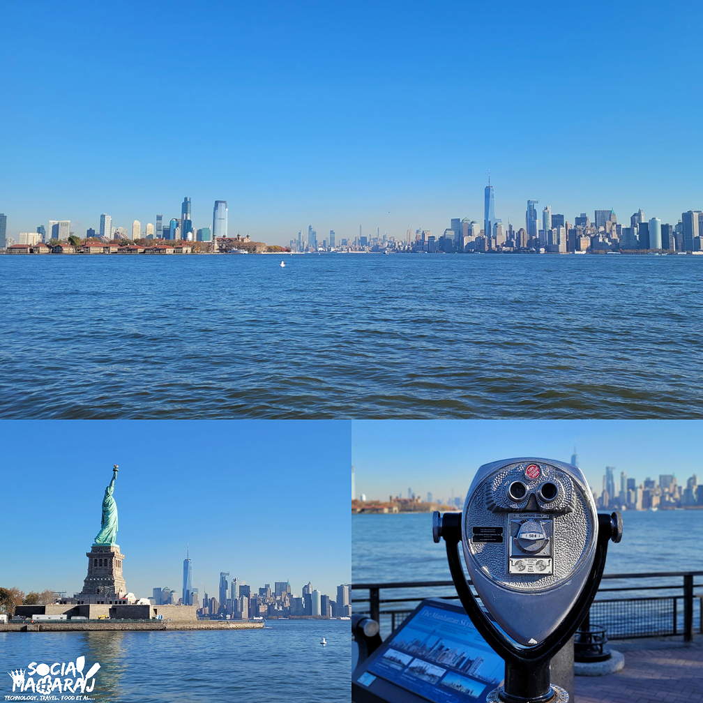 New York Skyline from Liberty Island