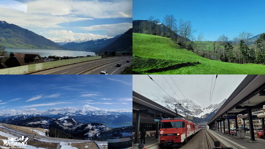 Breathtaking Switzerland - seeing snow for the first time!