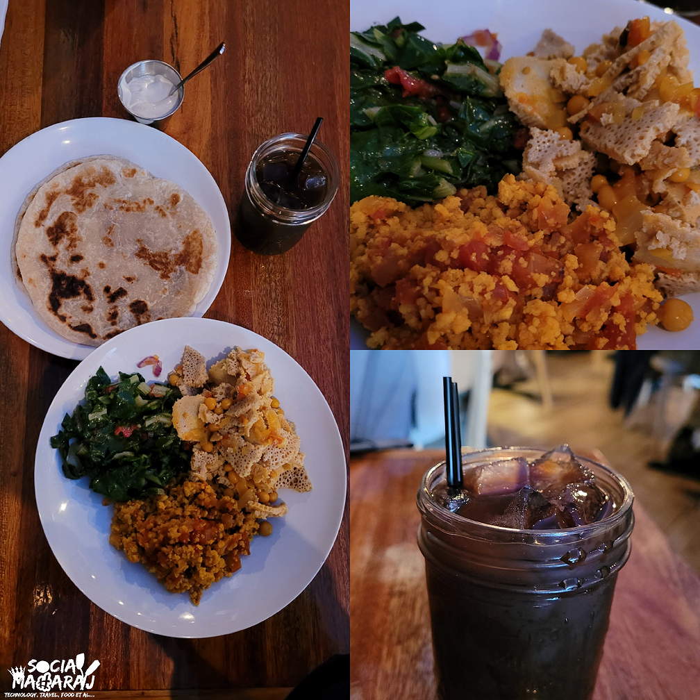 Ethiopian Food At Bunna Cafe