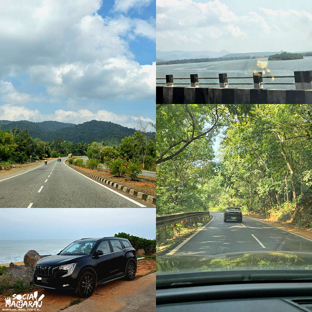 从 Udupi 到 Panjim 的美丽道路