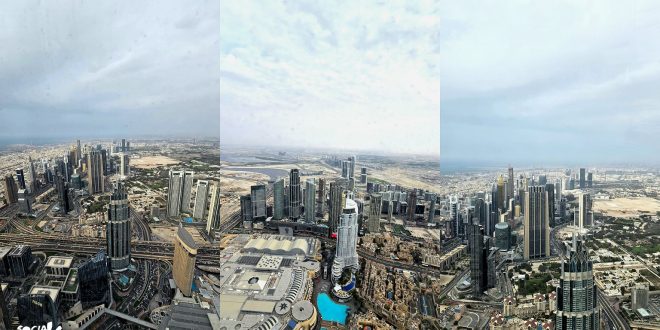 Beautiful views from the world's tallest building