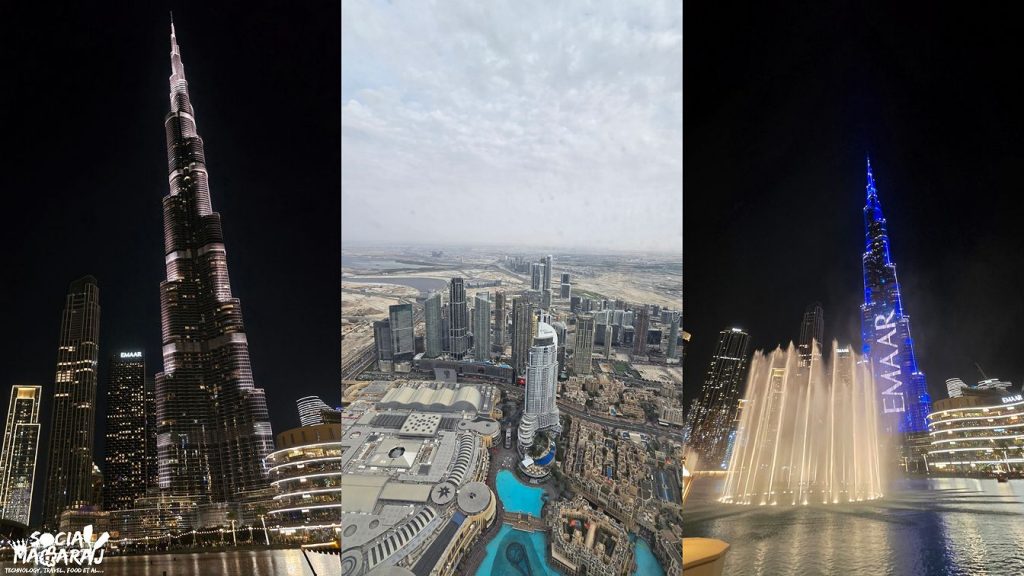 Burj Khalifa - First international family trip.