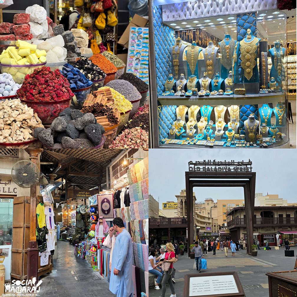 Shopping at souks in Dubai