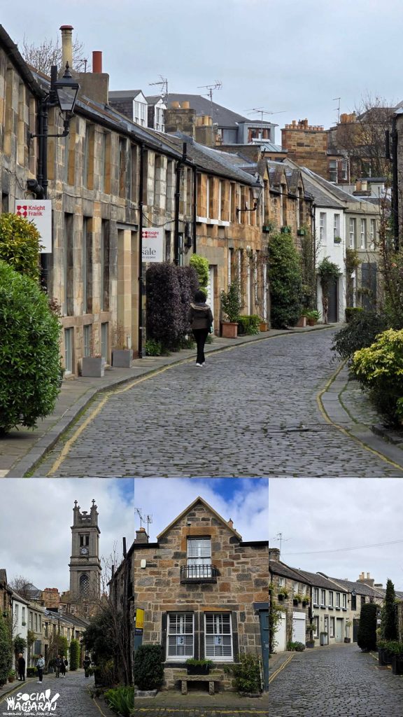 Streets of Edinburgh - Circus Street.