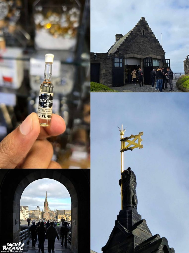 Mini Scotch souvenir Edinburgh Castle