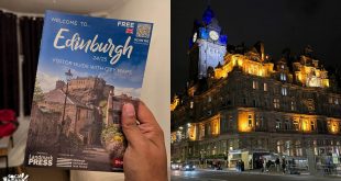 First time in Edinburgh
